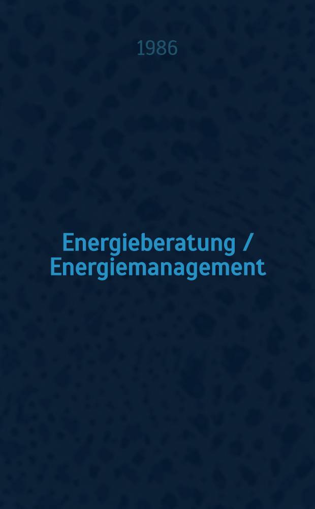 Energieberatung / Energiemanagement : Handbuchreihe. Bd. 5 : Elektrische Energietechnik