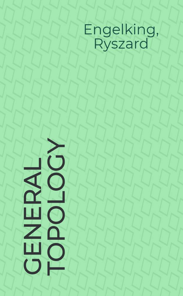 General topology