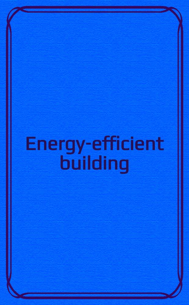 Energy-efficient building