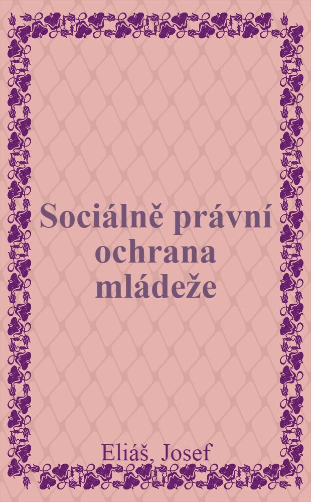 Sociálně právní ochrana mládeže