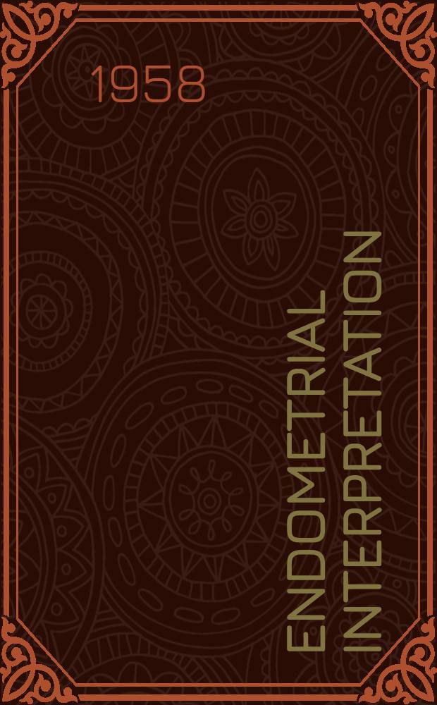 Endometrial interpretation