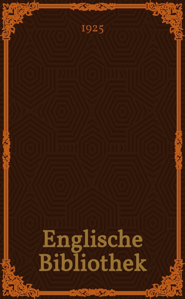 Englische Bibliothek