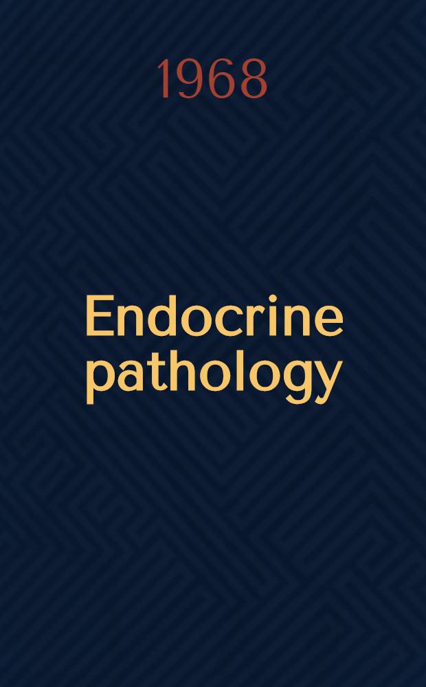 Endocrine pathology