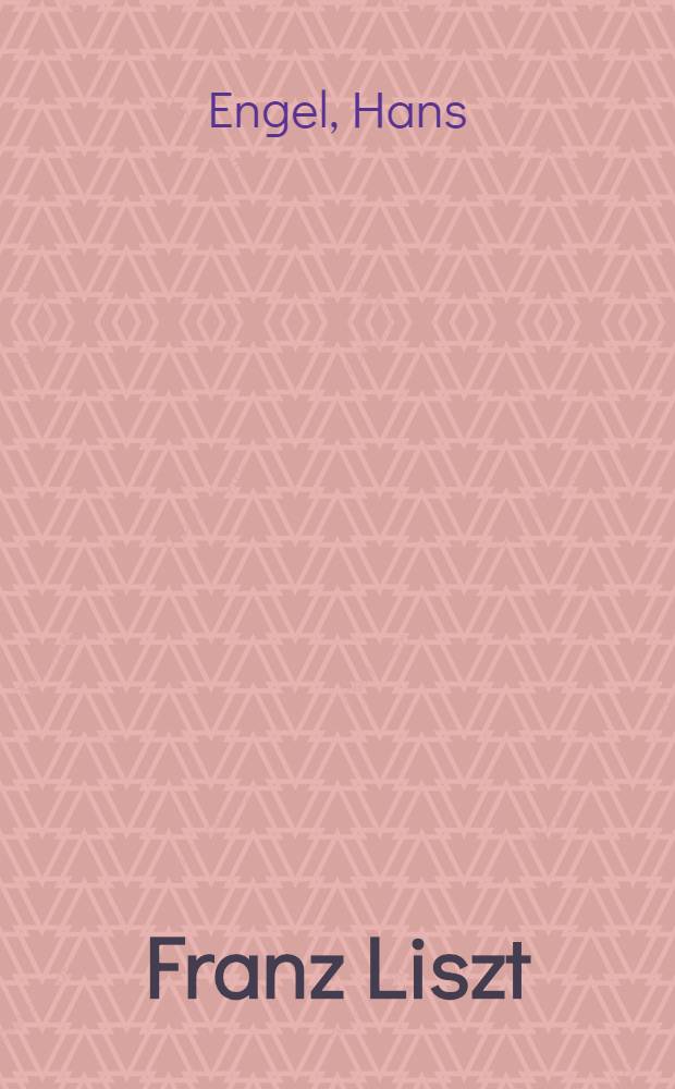 Franz Liszt