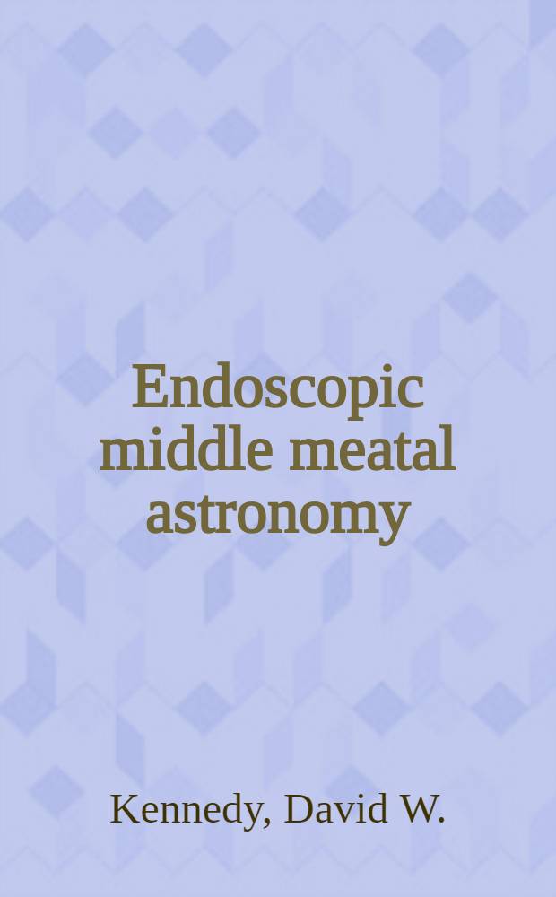 Endoscopic middle meatal astronomy : Theory, technique, a. patency