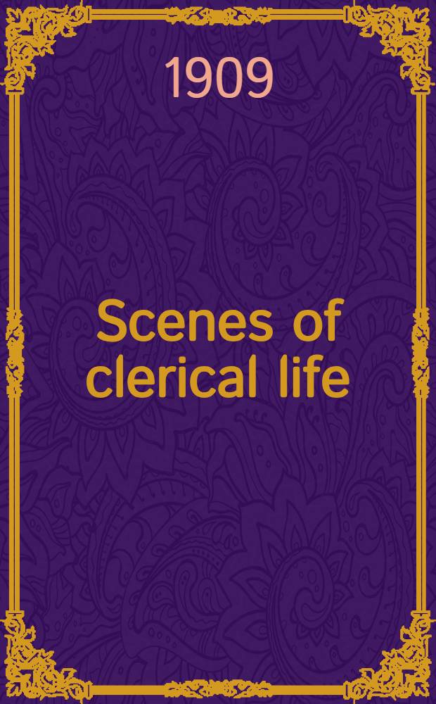 Scenes of clerical life