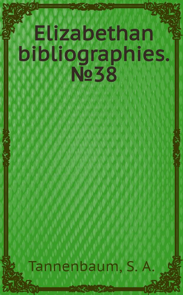 Elizabethan bibliographies. № 38 : Thomas Randolph