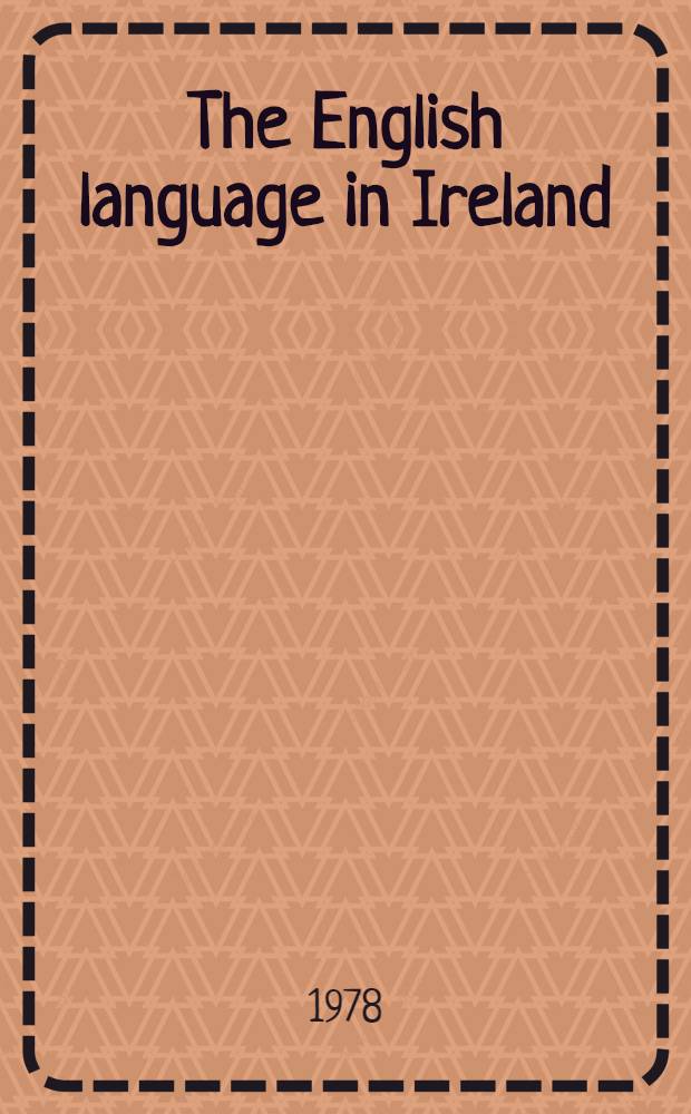The English language in Ireland