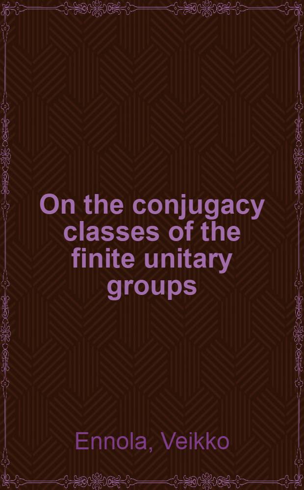 On the conjugacy classes of the finite unitary groups