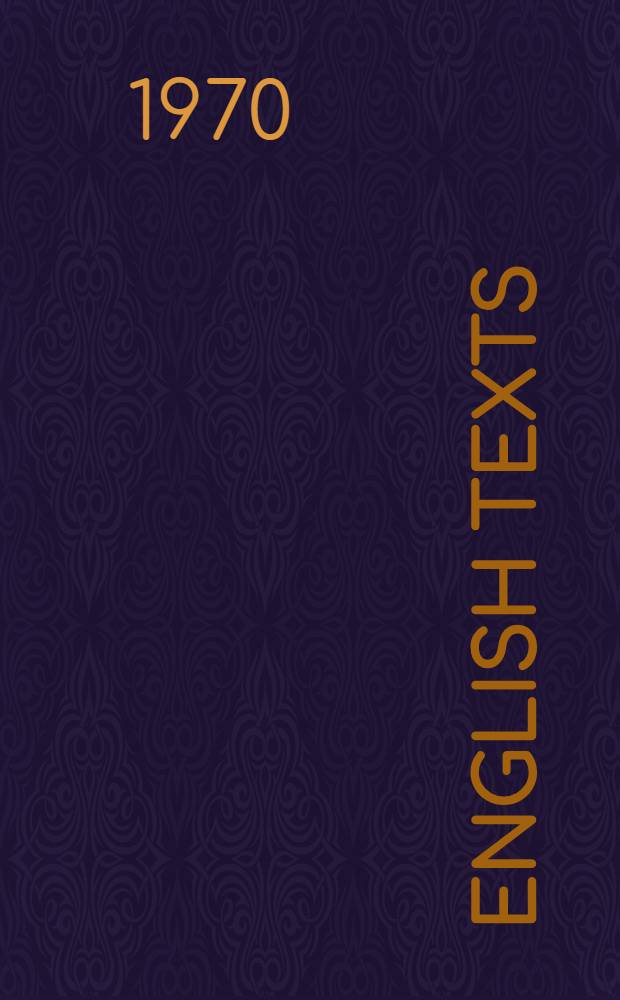 English texts