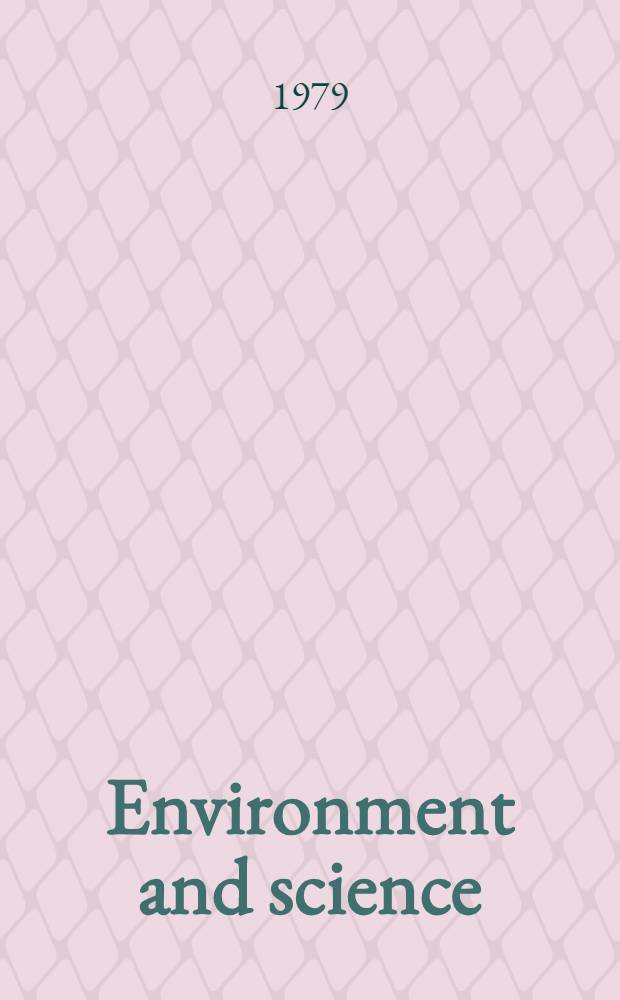 Environment and science