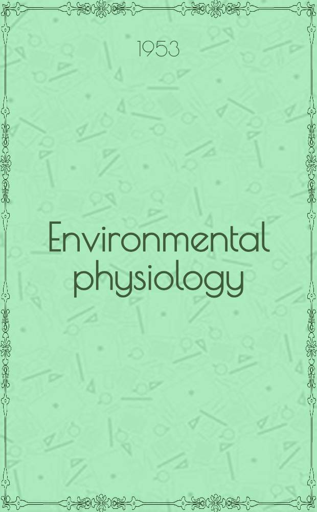 Environmental physiology : With special reference to domestic animals. 20 : Comparative physiological reaction of European and Indian cattle to changing temperature