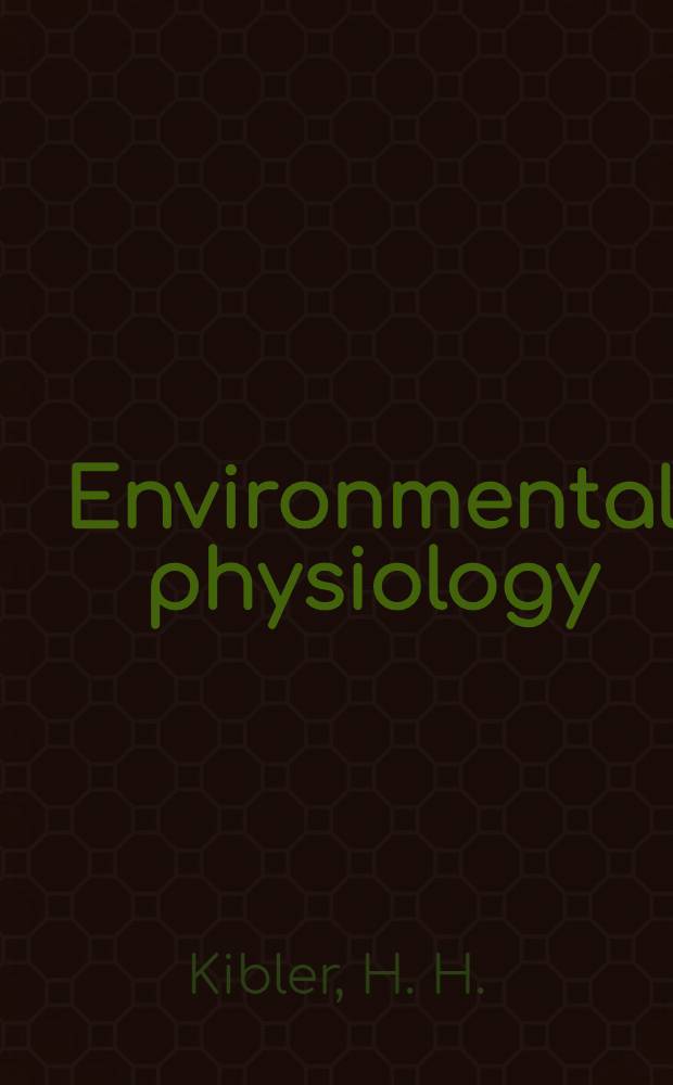 Environmental physiology : With special reference to domestic animals. 67 : Thermal effects of various temperature-humidity combinations on Holstein cattle as measured by eight physiological responses