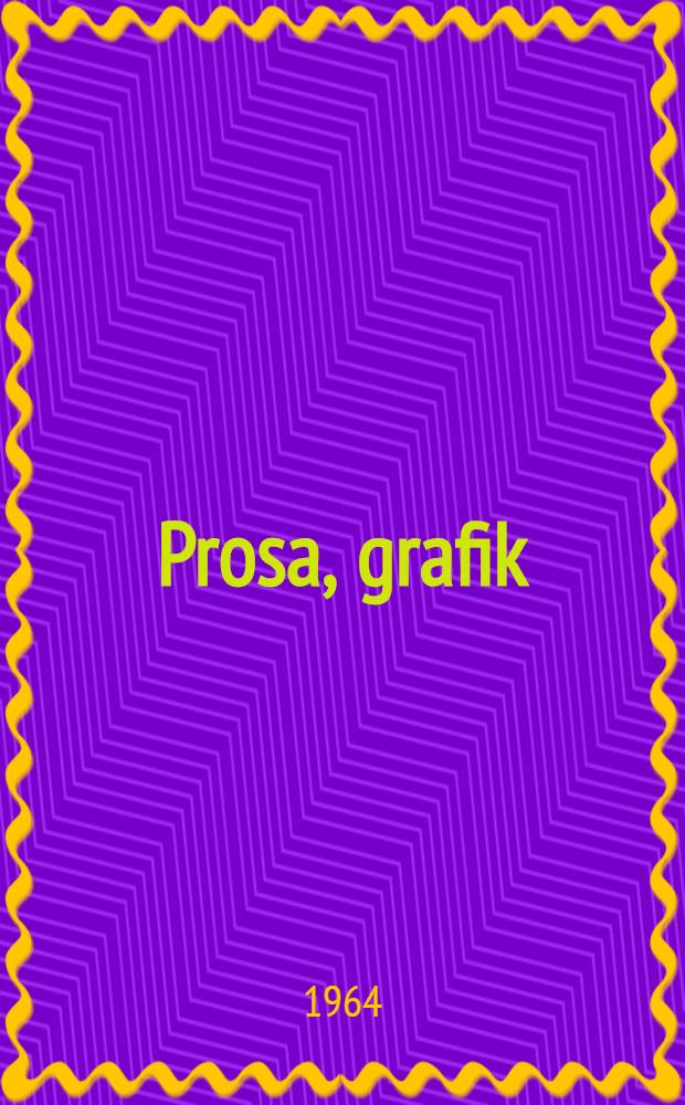 11+11 : Prosa, grafik