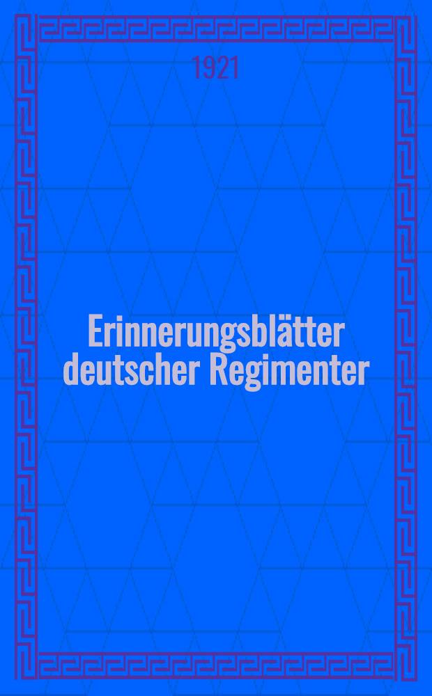 Erinnerungsblätter deutscher Regimenter : [Auszüge aus den Kriegtagebüchern]. H. 6 : Das Fußartillerie Bataillon Nr. 88