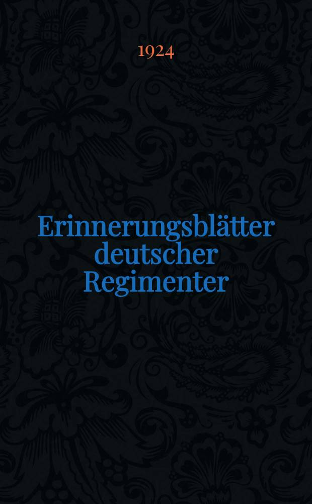 Erinnerungsblätter deutscher Regimenter : Die Anteilnahme der Truppenteile der ehemaligen deutschen Armee am Weltkriege Bearb. unter Benutzung der amtl. Kriegstagebücher Der Schriftenfolge ... Bd. 118 : Grenadier-Regiment König Friedrich Wilhelm 1. (2. Ostpreußisches) Nr. 3 im Weltkriege 1914-1918