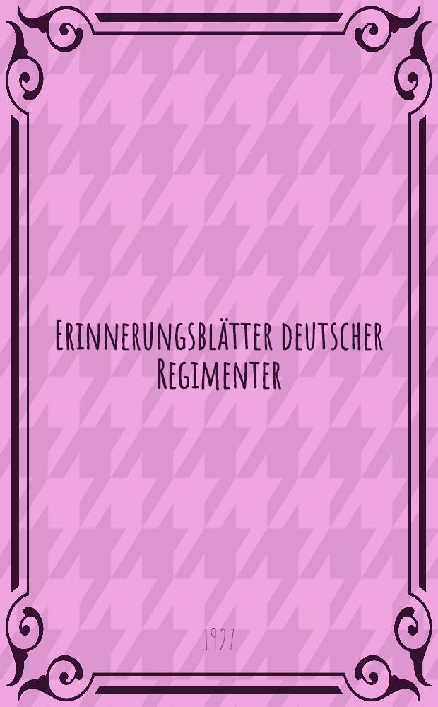 Erinnerungsblätter deutscher Regimenter : Die Anteilnahme der Truppenteile der ehemaligen deutschen Armee am Weltkriege Bearb. unter Benutzung der amtl. Kriegstagebücher Der Schriftenfolge ... Bd. 165 : 5. Hannoversches Infanterie-Regiment Nr. 165 im Weltkriege
