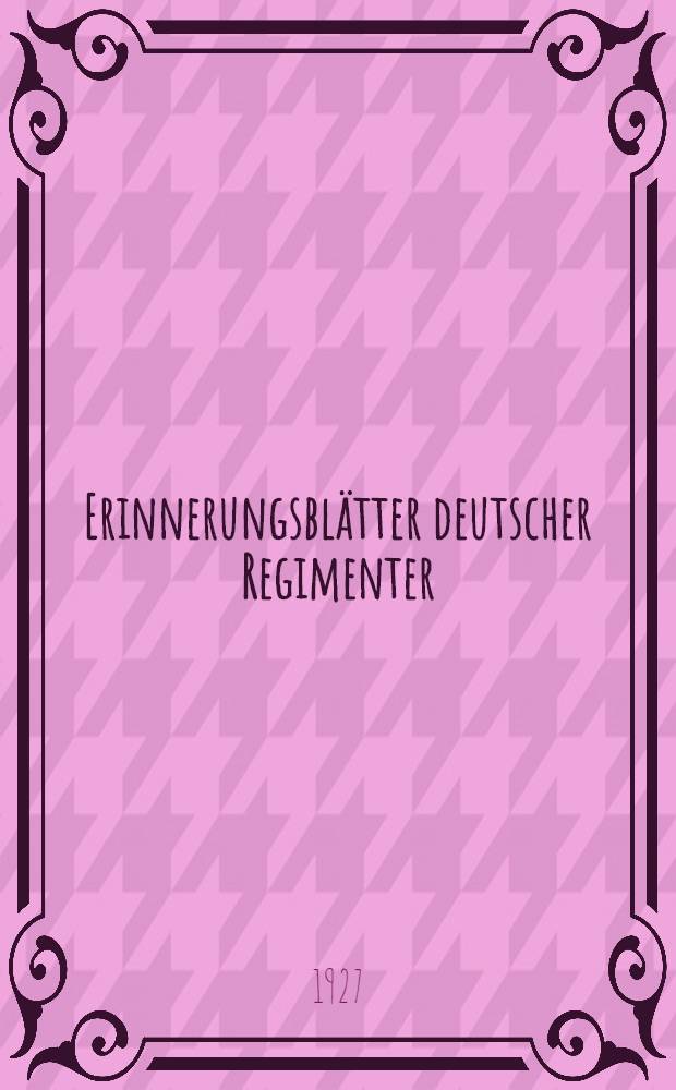 Erinnerungsblätter deutscher Regimenter : Die Anteilnahme der Truppenteile der ehemaligen deutschen Armee am Weltkriege Bearb. unter Benutzung der amtl. Kriegstagebücher Der Schriftenfolge ... Bd. 165 : 5. Hannoversches Infanterie-Regiment Nr. 165 im Weltkriege