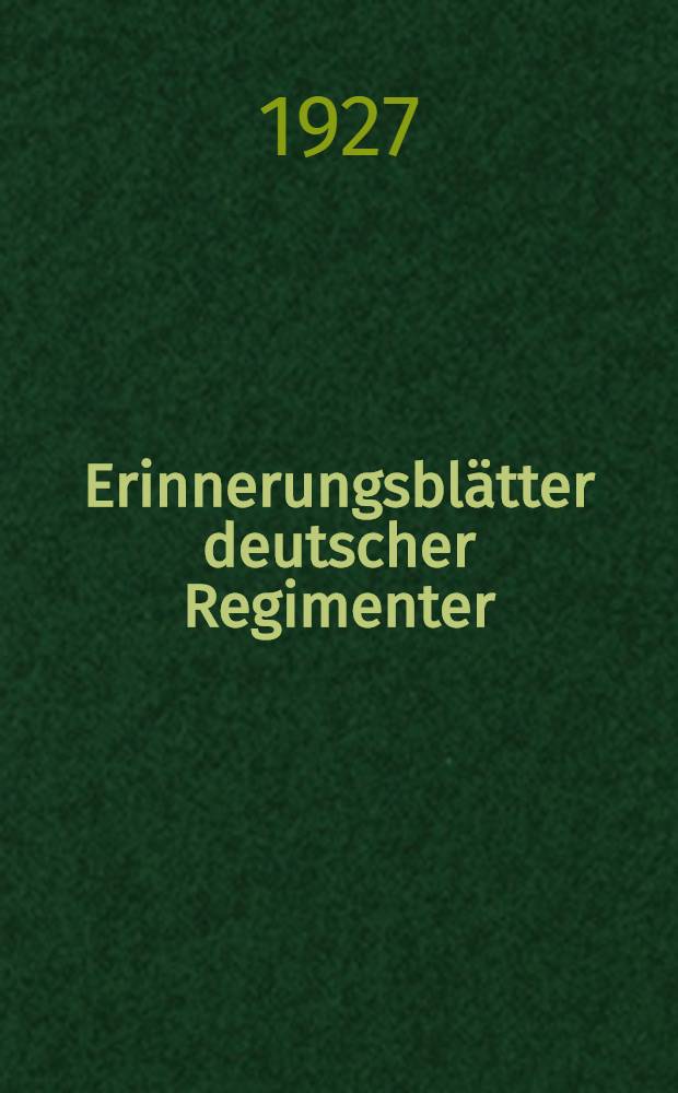 Erinnerungsblätter deutscher Regimenter : Die Anteilnahme der Truppenteile der ehemaligen deutschen Armee am Weltkriege Bearb. unter Benutzung der amtl. Kriegstagebücher Der Schriftenfolge ... Bd. 197 : Kriegsgeschichte des königl. preuß. Reserve-Jäger-Bataillons Nr. 4