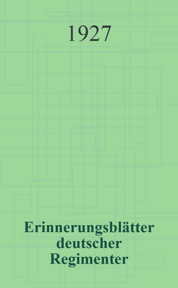 Erinnerungsblätter deutscher Regimenter : Die Anteilnahme der Truppenteile der ehemaligen deutschen Armee am Weltkriege Bearb. unter Benutzung der amtl. Kriegstagebücher Der Schriftenfolge ... Bd. 213 : Das 2. großherzoglich Hessische Feldartillerie-Regiment Nr. 61 im Weltkriege 1914/1918