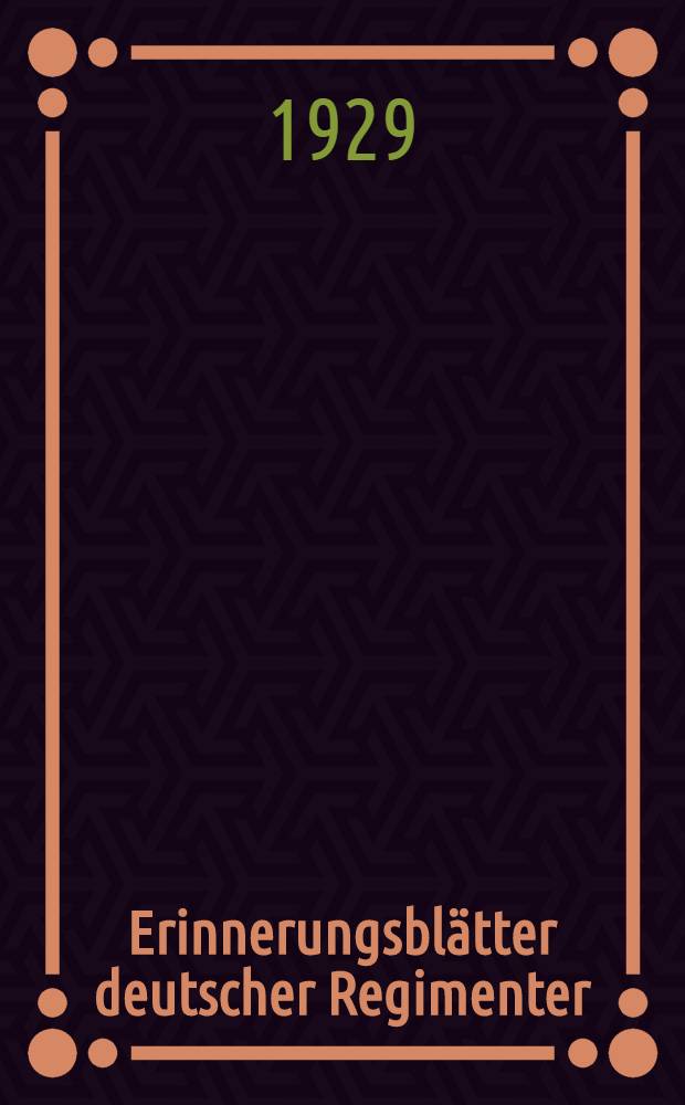 Erinnerungsblätter deutscher Regimenter : Die Anteilnahme der Truppenteile der ehemaligen deutschen Armee am Weltkriege Bearb. unter Benutzung der amtl. Kriegstagebücher Der Schriftenfolge ... Bd. 282 : Die Leibhusaren
