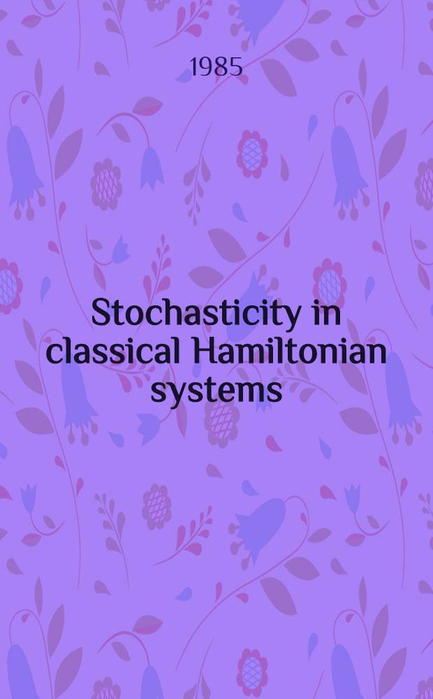 Stochasticity in classical Hamiltonian systems : Universal aspects