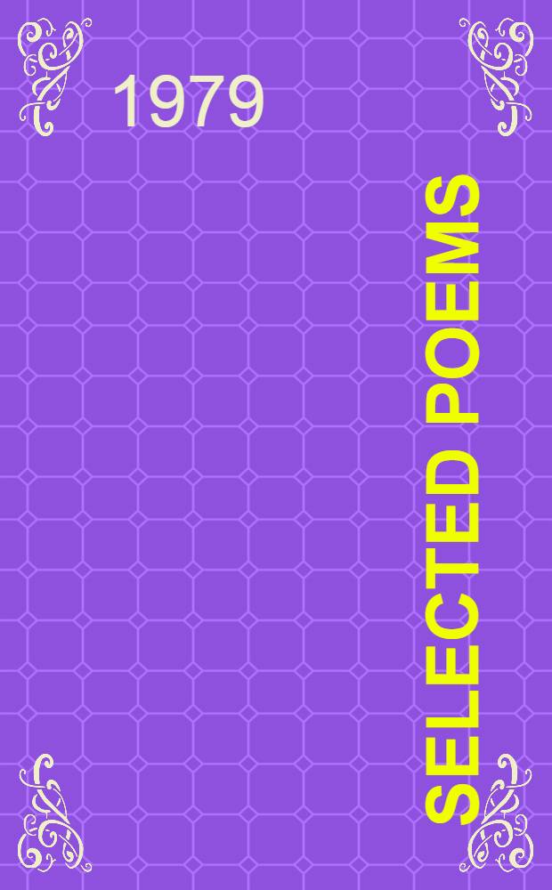 Selected poems
