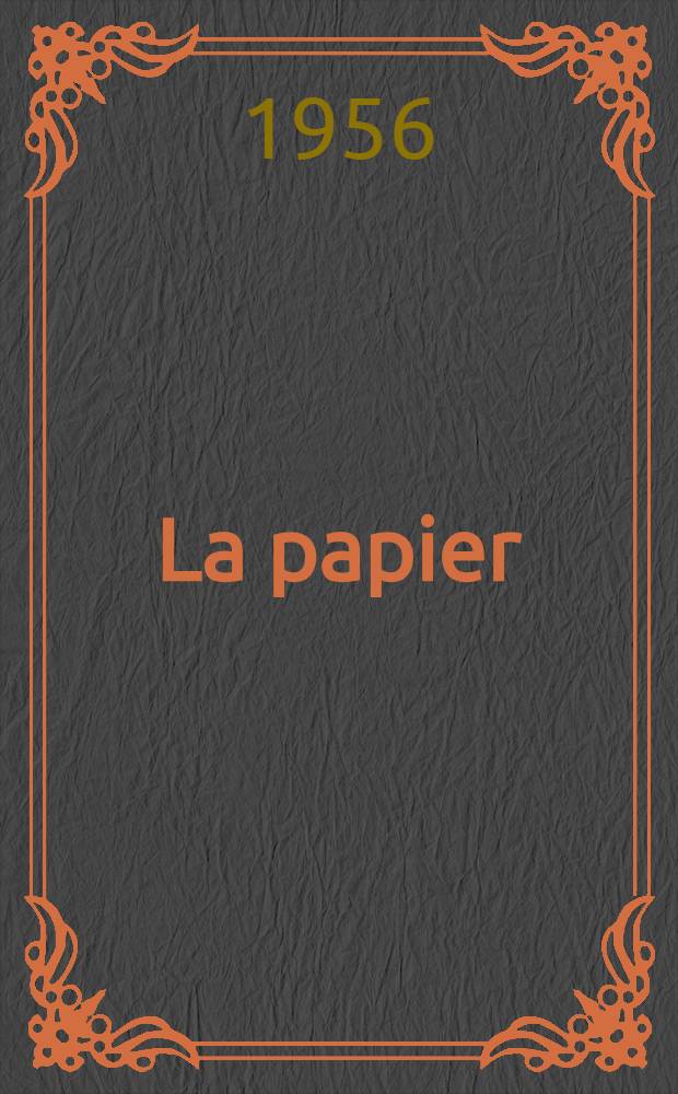 La papier