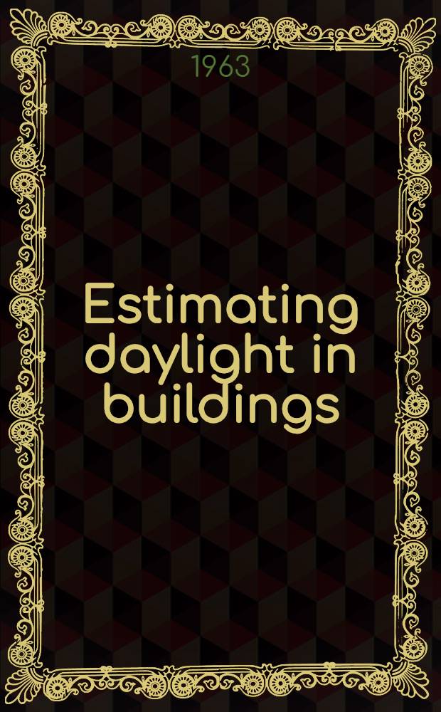 Estimating daylight in buildings