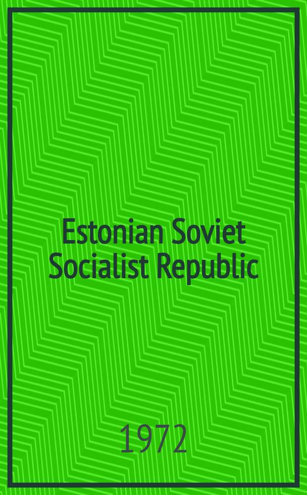 Estonian Soviet Socialist Republic