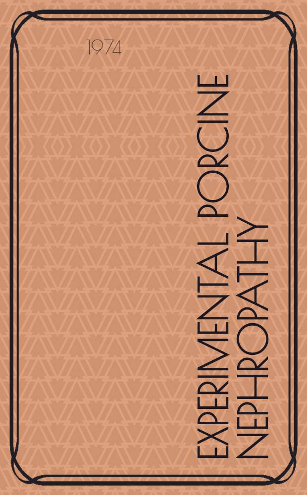 Experimental porcine nephropathy : Change of renal function and structure induced by ochratoxin A-contaminated feed
