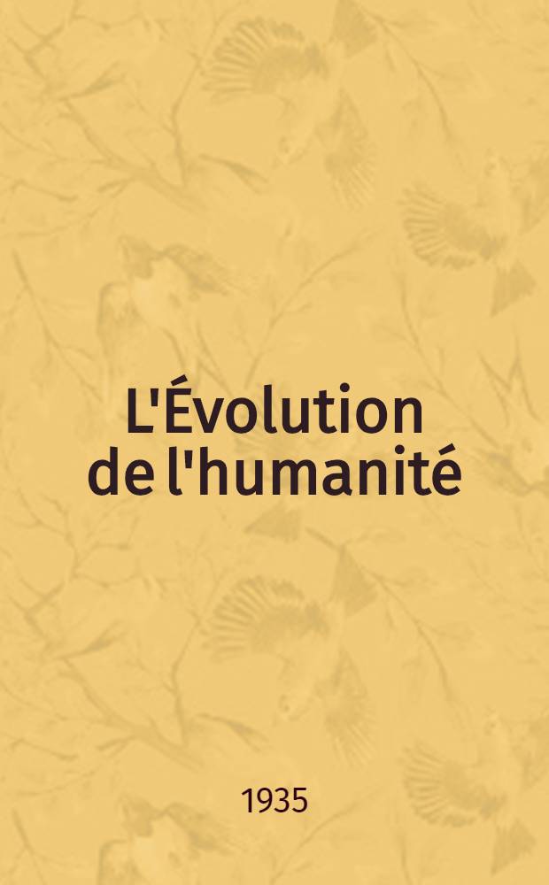 L'Évolution de l'humanité : Synthèse collective. 28 : Les prophètes d'Israël et les débuts du judaïsme