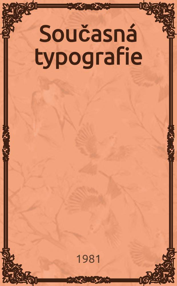 Současná typografie