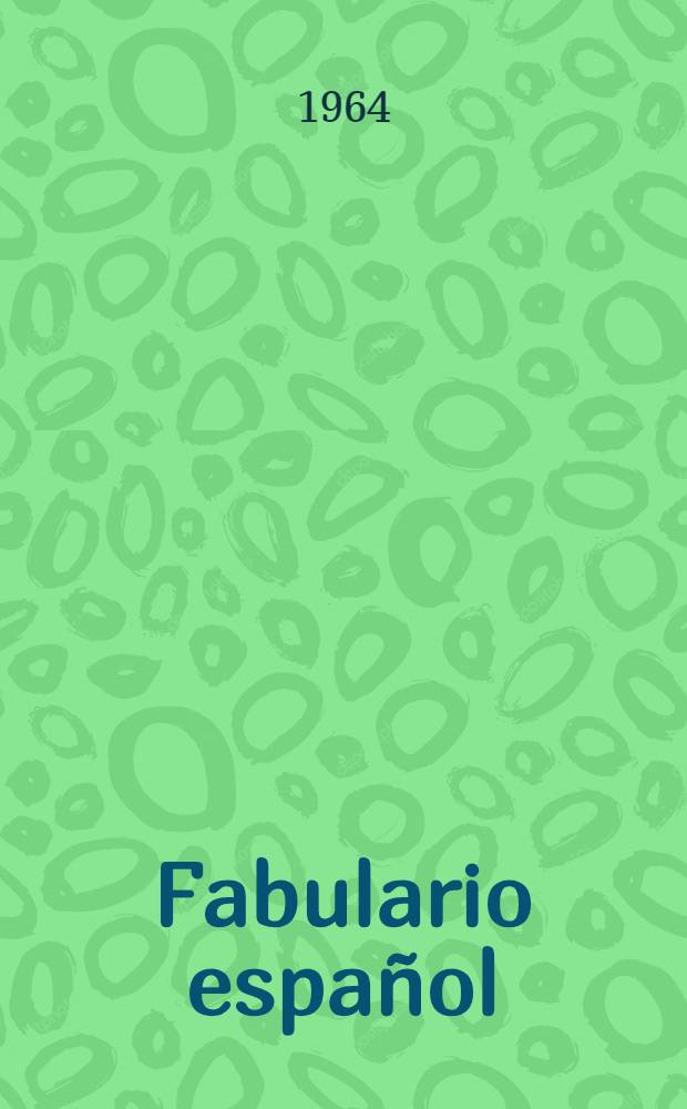 Fabulario español