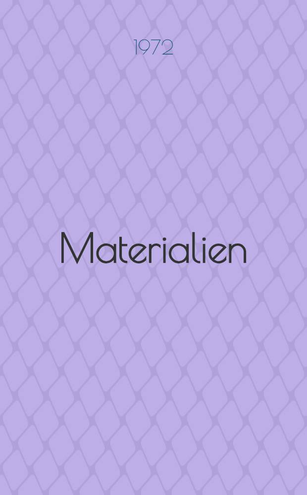 [Materialien]