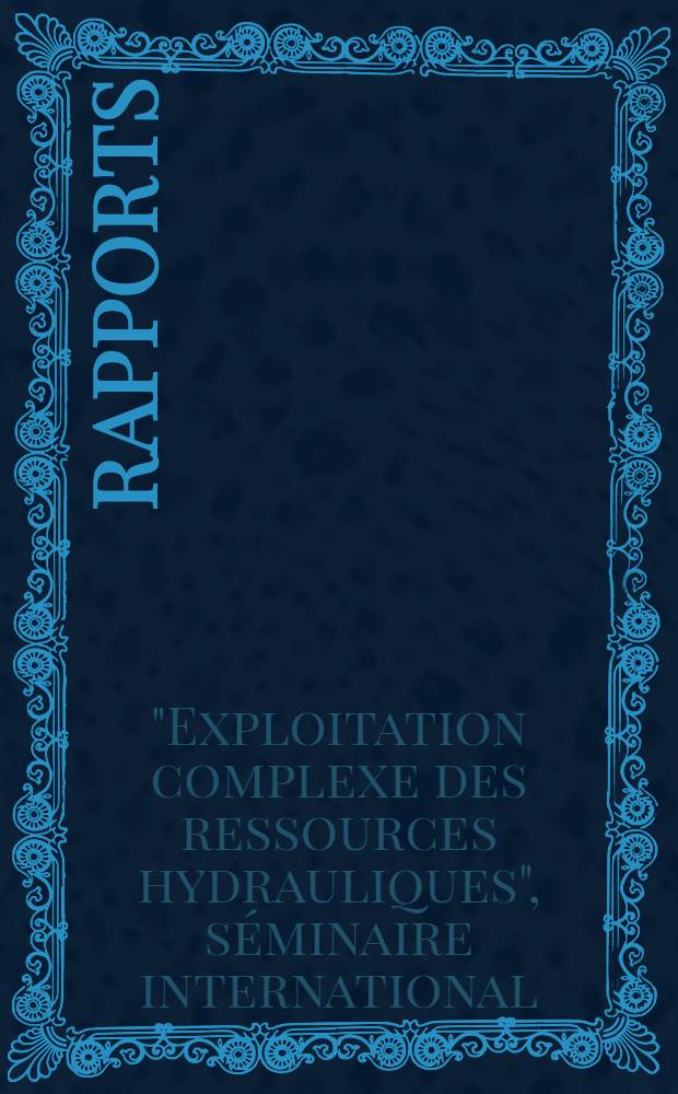 [Rapports]