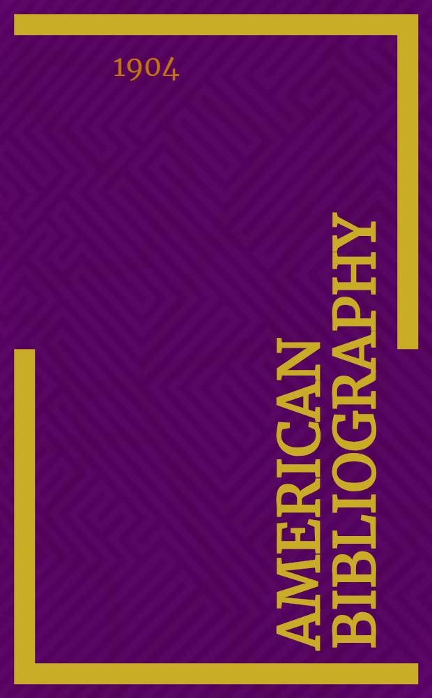 American bibliography : A chronological dictionary of all books, pamphlets and periodical publications printed in the United States of America from the genesis of printing in 1639 down to and including the year 1820 With bibliographical and biographical notes by Charles Evans. V. 2 : 1730-1750