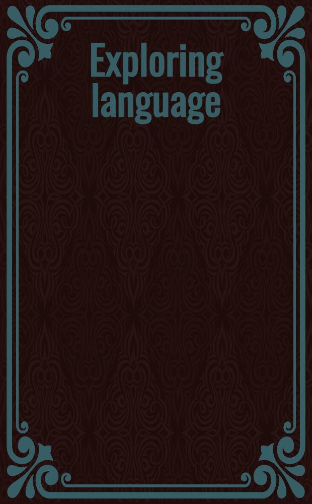 Exploring language