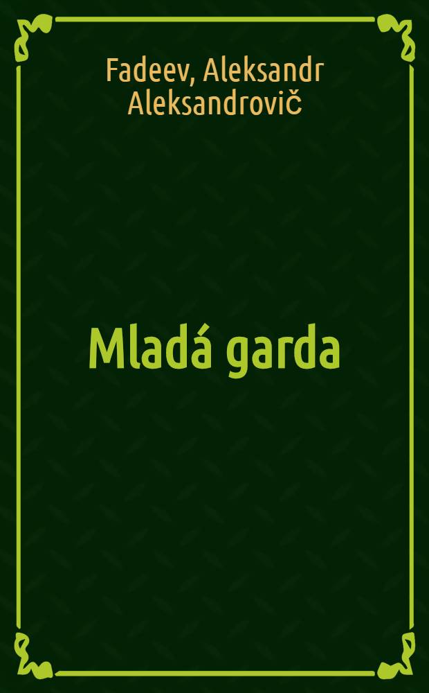 Mladá garda