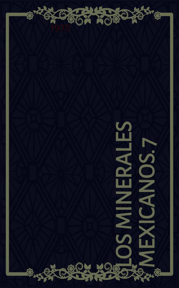 Los Minerales mexicanos. 7 : Vanadinita y endlichita