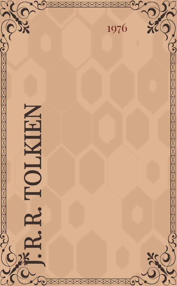 J. R. R. Tolkien