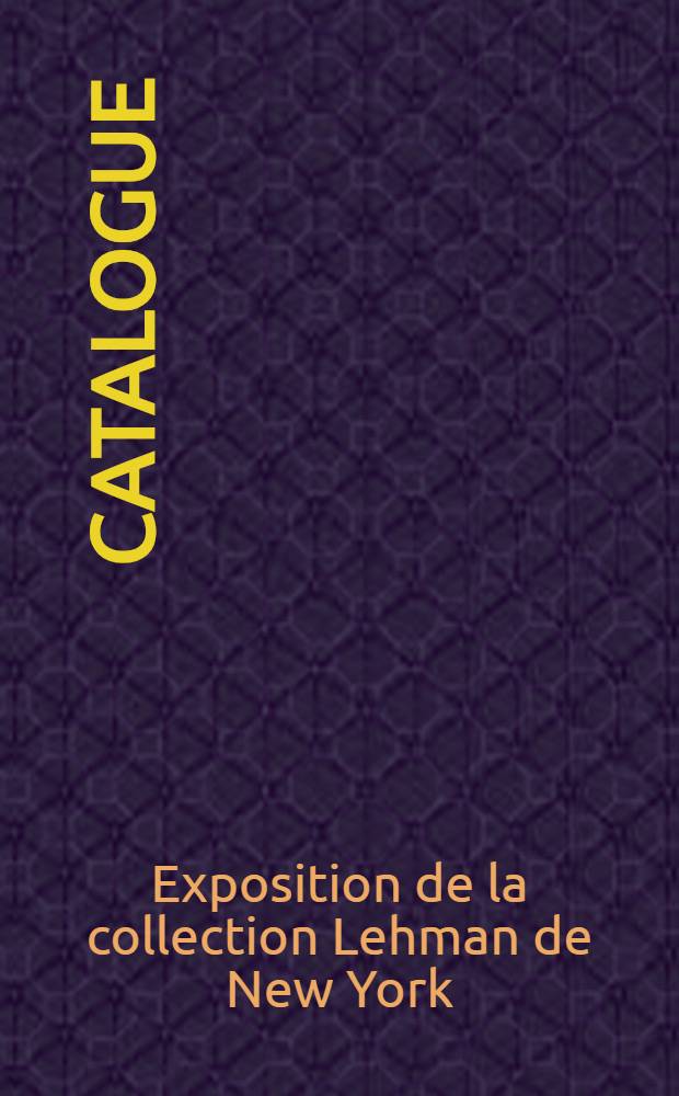 [Catalogue]