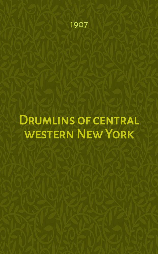 Drumlins of central western New York