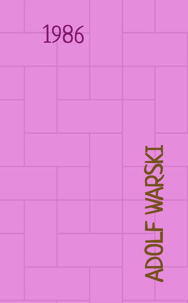 Adolf Warski