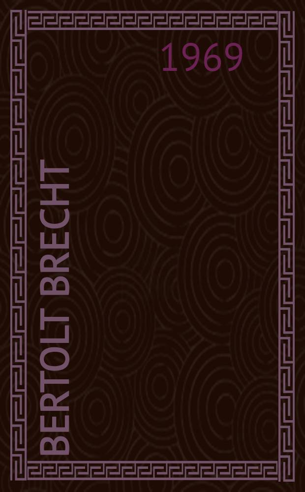 Bertolt Brecht