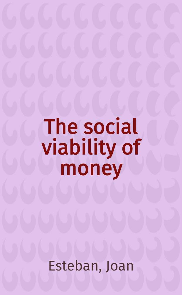 The social viability of money : Competitive equilibria a. the core of overlapping generations economies