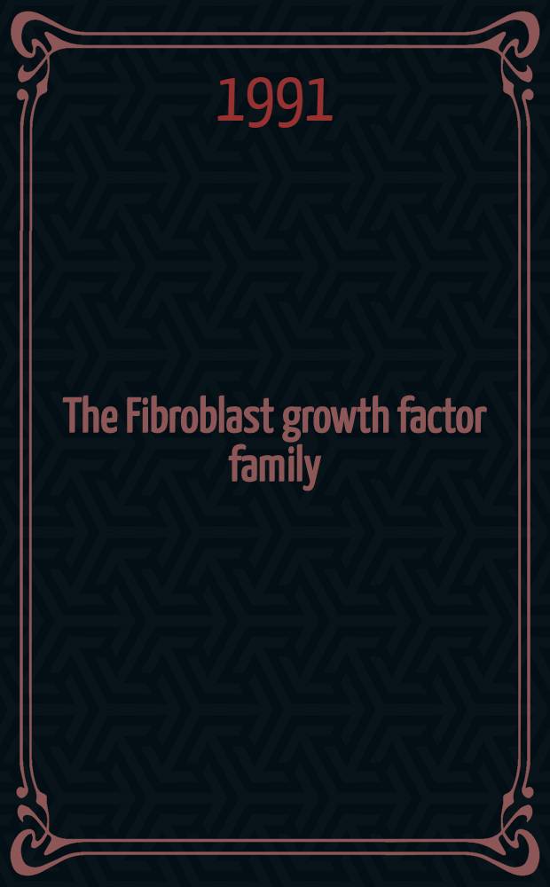 The Fibroblast growth factor family