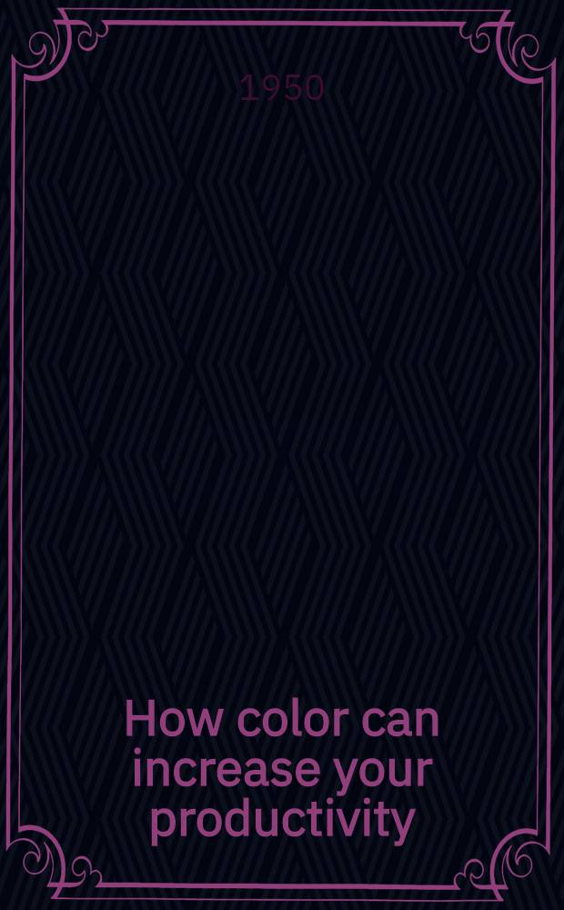 How color can increase your productivity