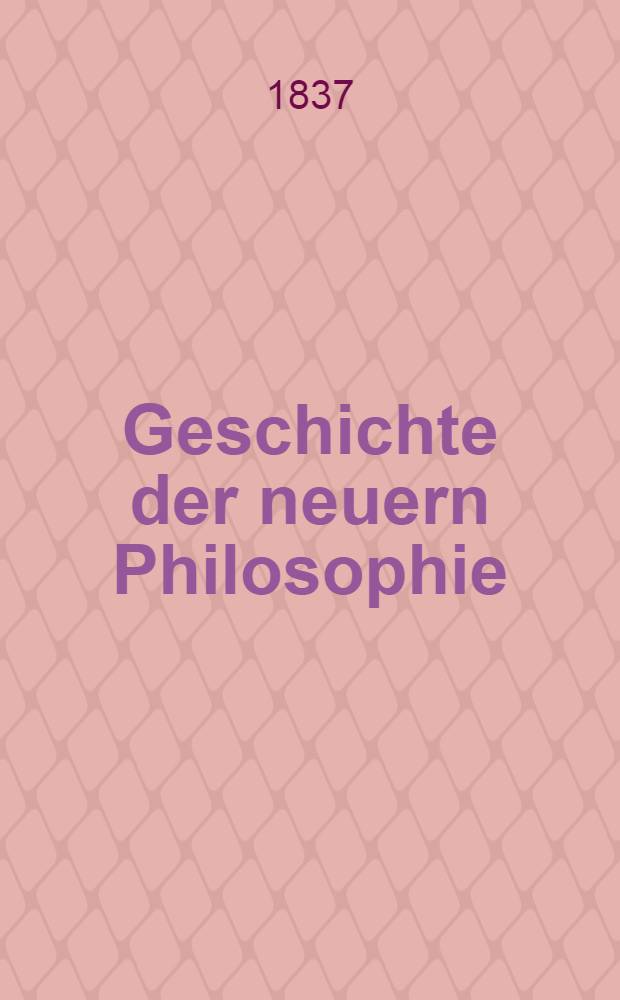 Geschichte der neuern Philosophie : Darstellung, Entwicklung und Kritik der Leibnitz'schen Philosophie