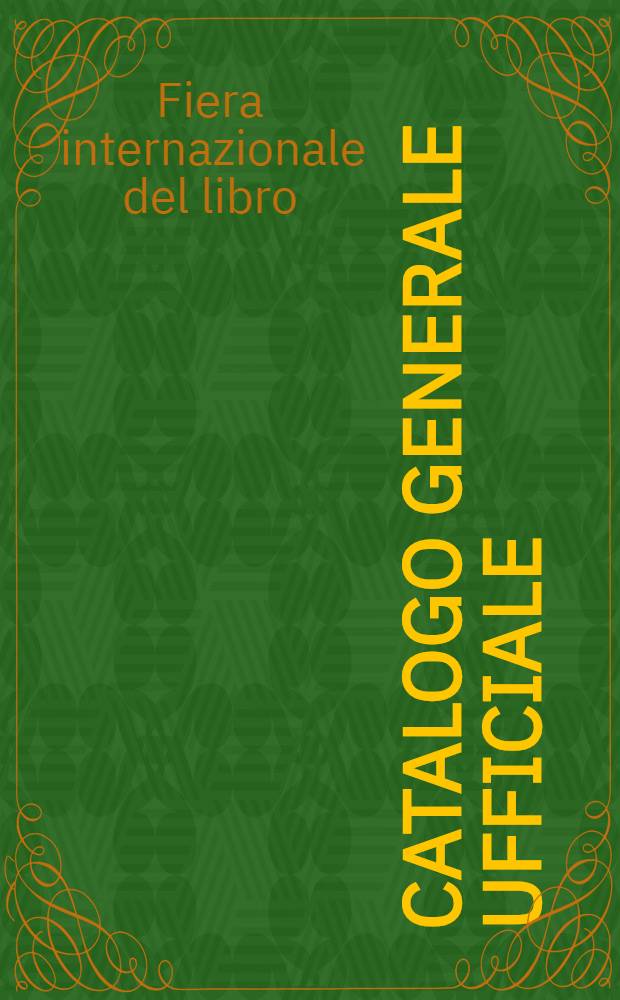 Catalogo generale ufficiale